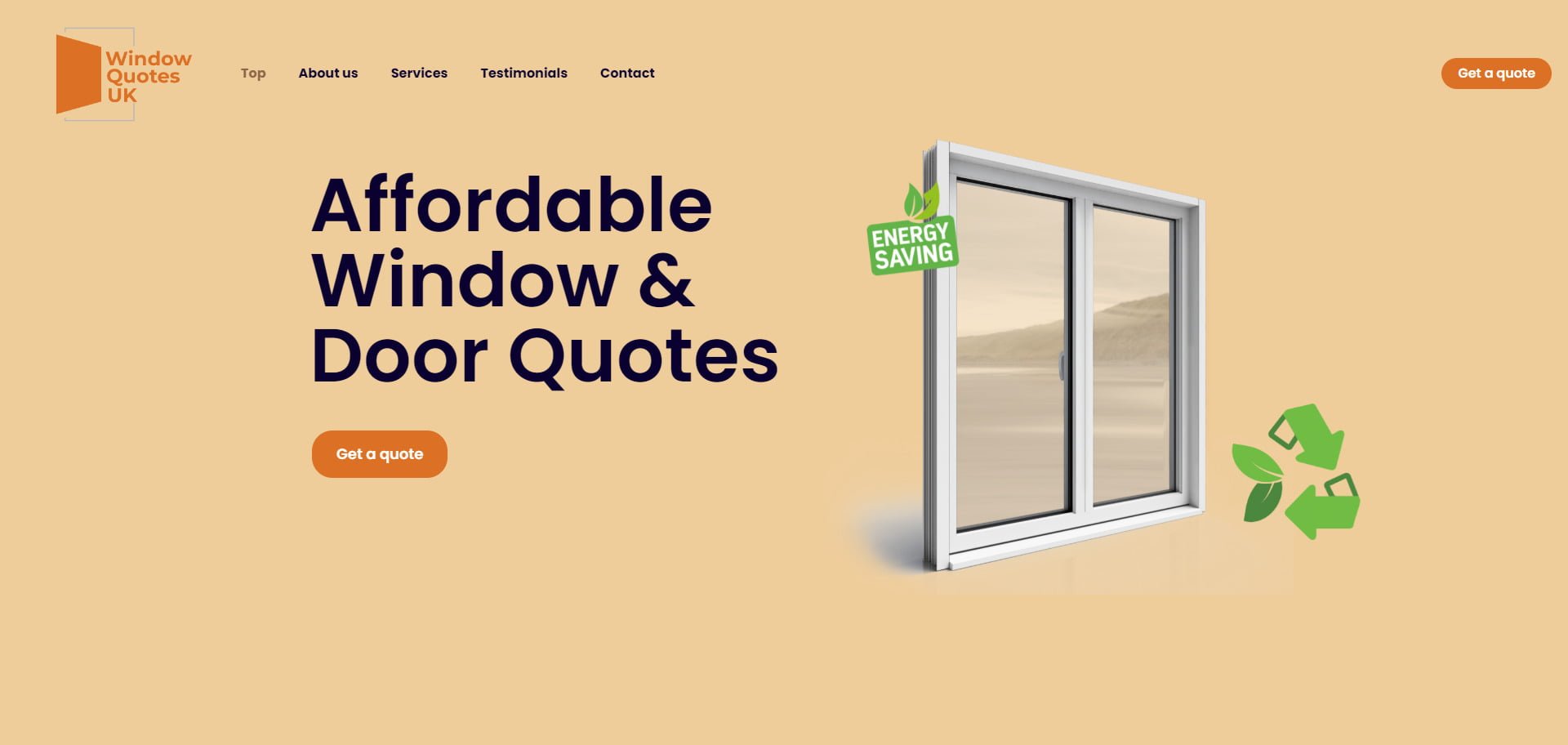 Window Quotes UK Salisbury Website Design