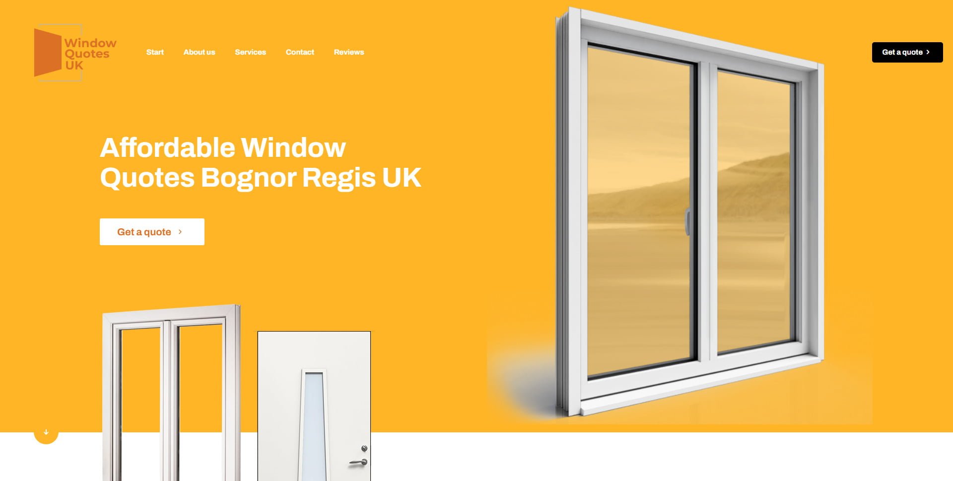 Window Quotes UK Bognor Regis Website Design