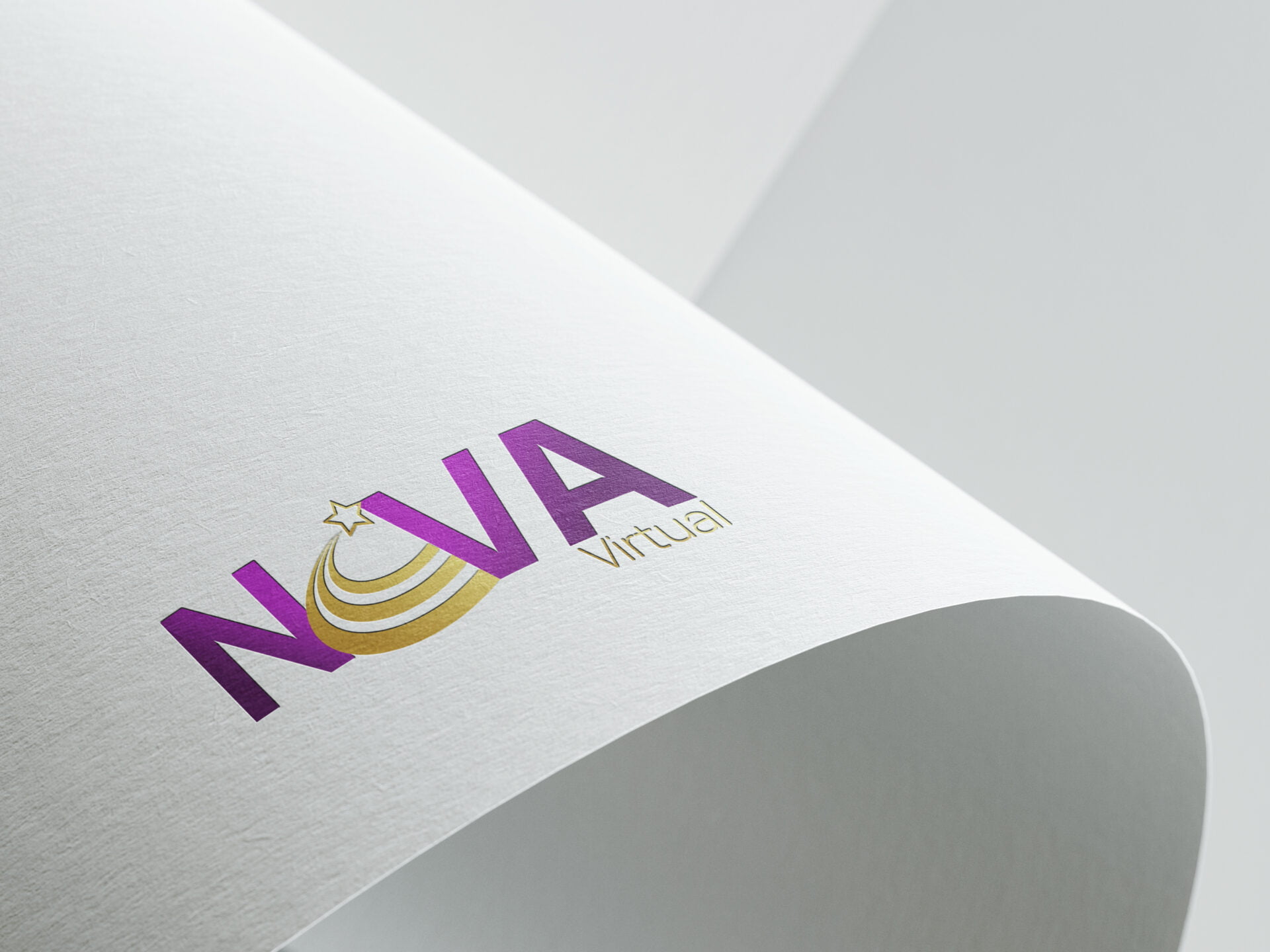 Nova Virtual Logo Design