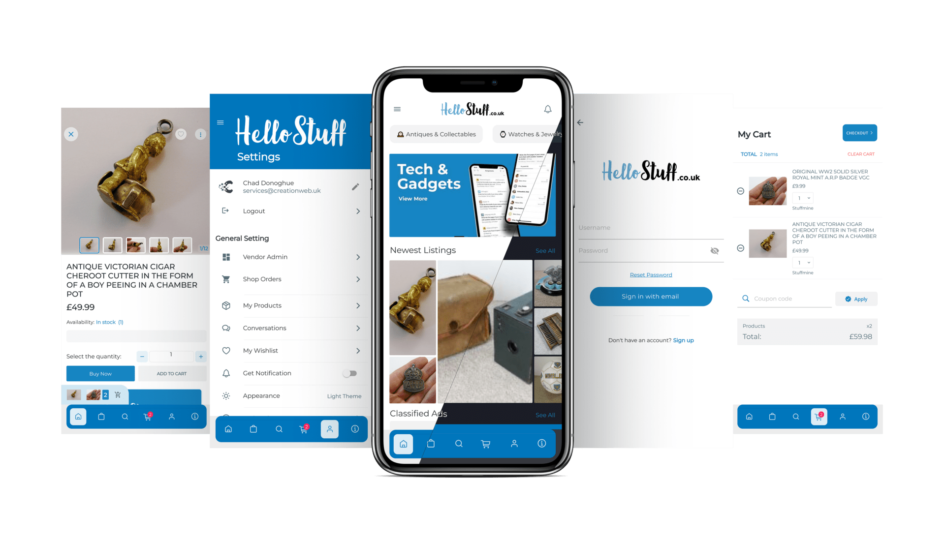 Hello Stuff App Launched