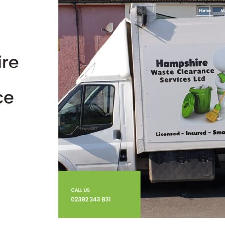 Hampshire Waste Clearance Website Design